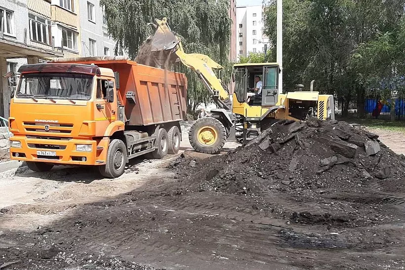 В&nbsp;Новокуйбышевске благоустраивают девять дворов