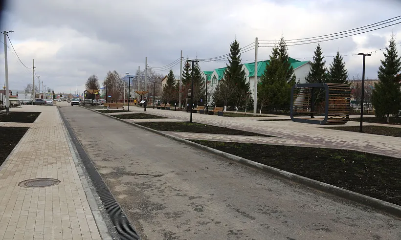 В&nbsp;селе Камышла Самарской области благоустроили прогулочную зону