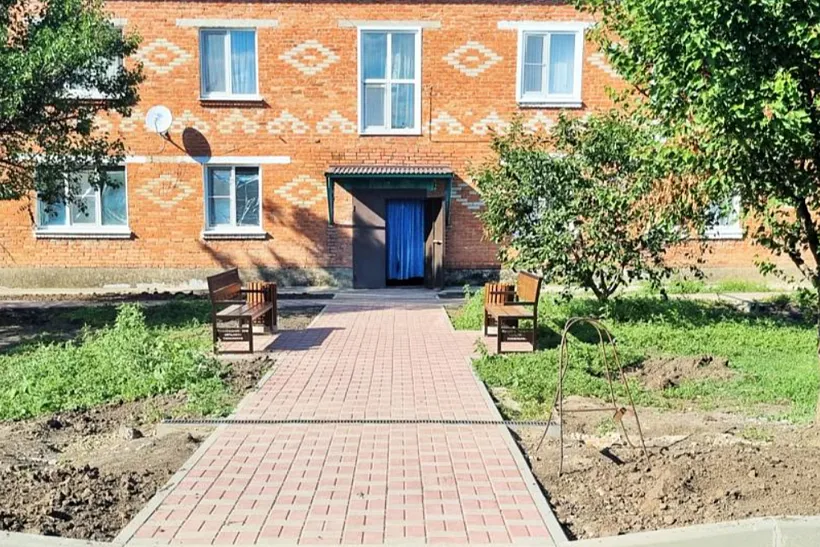 В&nbsp;Тимашевском районе Кубани благоустроили три двора