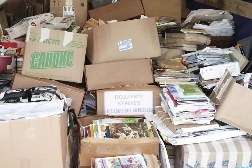 В&nbsp;Оренбургской области собрали более 55&nbsp;тысяч килограммов макулатуры
