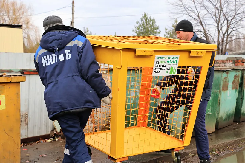 В&nbsp;Тихорецке на&nbsp;Кубани появились новые контейнеры для&nbsp;раздельного сбора ТКО