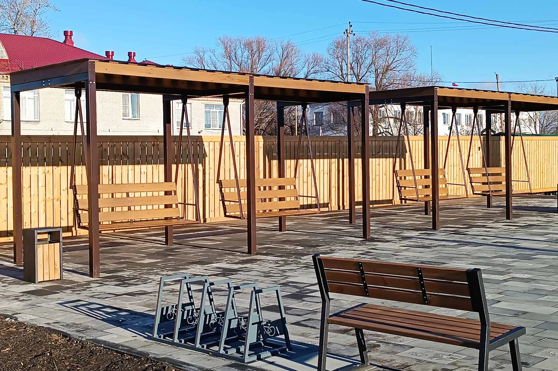 В&nbsp;Макушине Курганской области появилась новая общественная зона