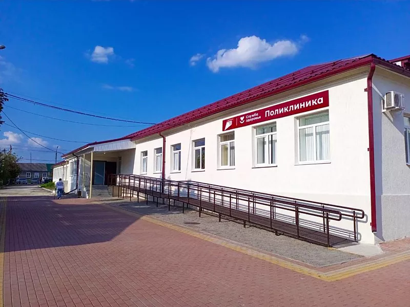 В&nbsp;Липецкой области обновили поликлинику Хлевенской больницы