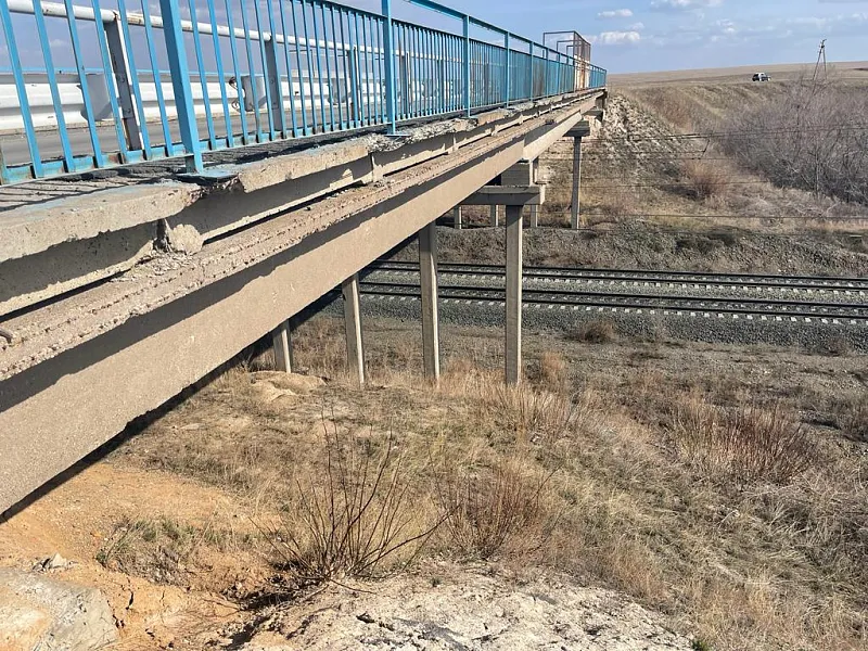 В&nbsp;оренбургском городе Новотроицке отремонтируют мост