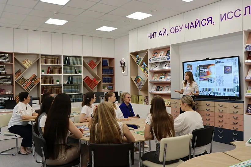 В&nbsp;Усть-Лабинской библиотеке на&nbsp;Кубани обновили читальный зал