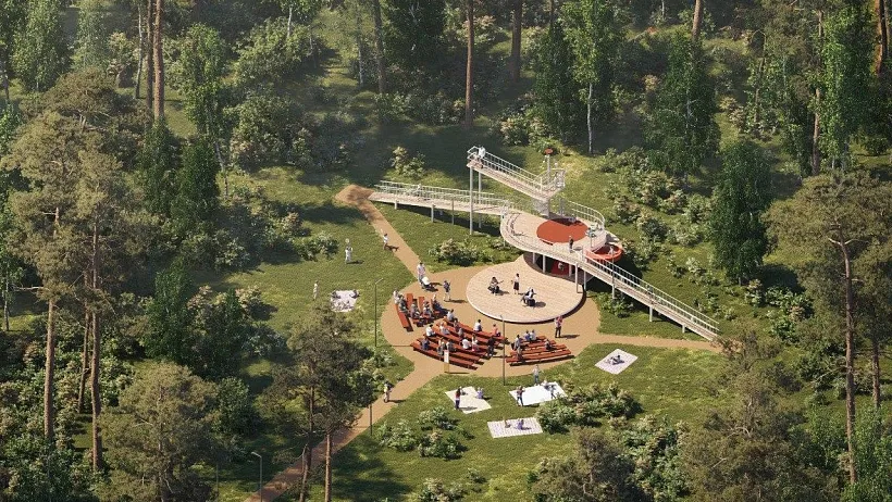 В&nbsp;подмосковной Балашихе проведут второй этап обновления лесопарка