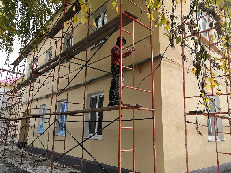 В&nbsp;самарском поселке Усть-Кинельском благоустраивают дворы в&nbsp;пяти домах