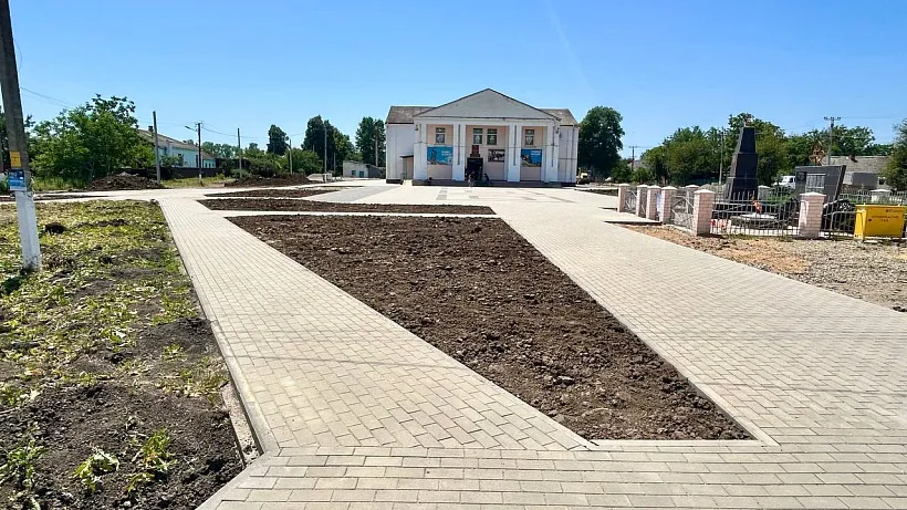В&nbsp;селе Великовечном на&nbsp;Кубани благоустроят общественное пространство