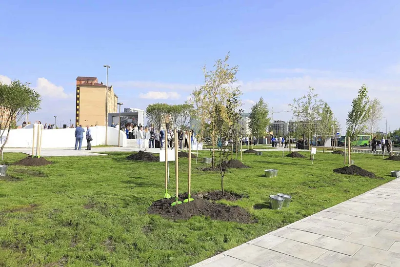 Тюменский сквер Медицинских работников стал лучшим проектом благоустройства