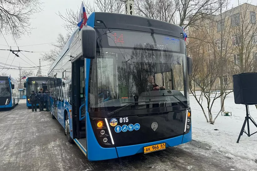В&nbsp;Волгодонске Ростовской области на&nbsp;дороги вышли 10&nbsp;электробусов