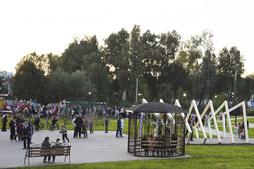 Парк &laquo;Березовая роща&raquo; открыли в&nbsp;селе Майма Республики Алтай