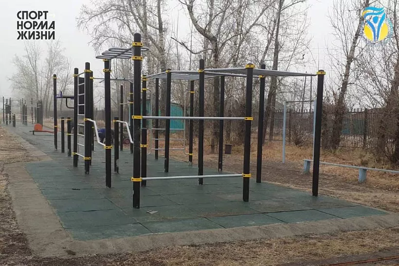В&nbsp;городе Туран Республики Тыва оборудовали площадку ГТО