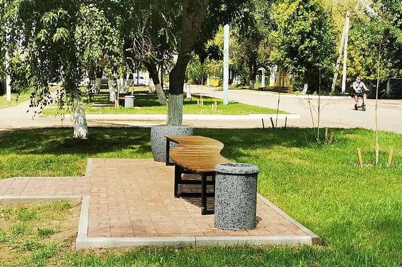 В&nbsp;поселке Мокроус Саратовской области благоустроили две территории