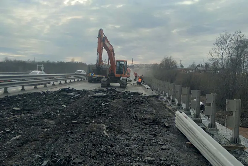 В&nbsp;Прикамье начался ремонт моста через реку Мулянку