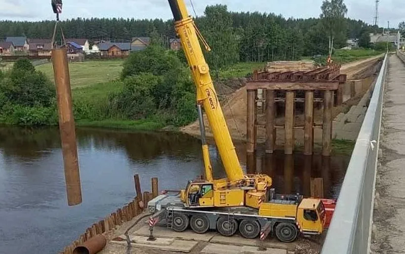 На&nbsp;юге Архангельской области построят объездной мост через реку Вель