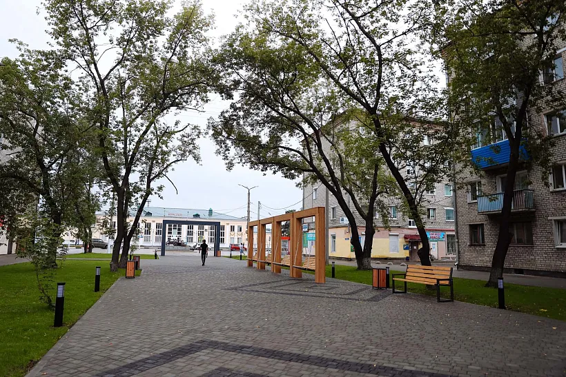 В&nbsp;приамурском Белогорске обустроили аллею