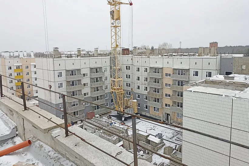 Более 492&nbsp;тыс. кв. м жилья возвели в&nbsp;Красноярском крае с&nbsp;начала 2025&nbsp;года