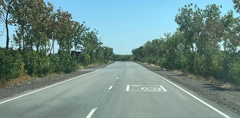 В&nbsp;Крыму улучшили дорогу от&nbsp;села Выпасного до&nbsp;границы с&nbsp;Херсонской областью