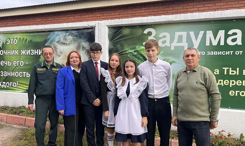 В&nbsp;Буинском лесничестве Татарстана состоялось профориентационное мероприятие
