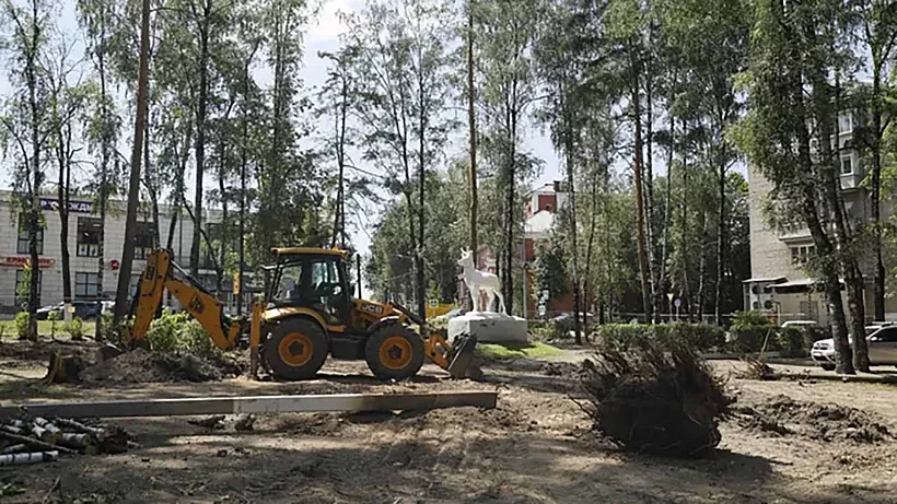 В&nbsp;подмосковном Наро-Фоминске благоустроят Бобруйский сквер