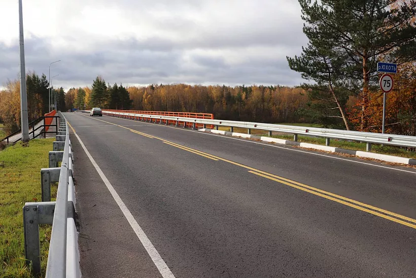 В&nbsp;Ярославской области отремонтировали мост через реку Юхоть