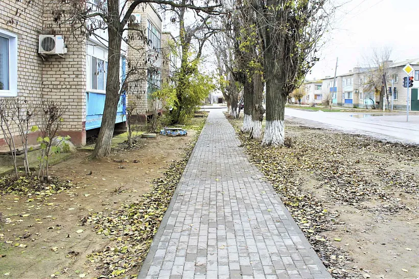 В&nbsp;центре Ленинска Волгоградской области обновили пешеходную зону