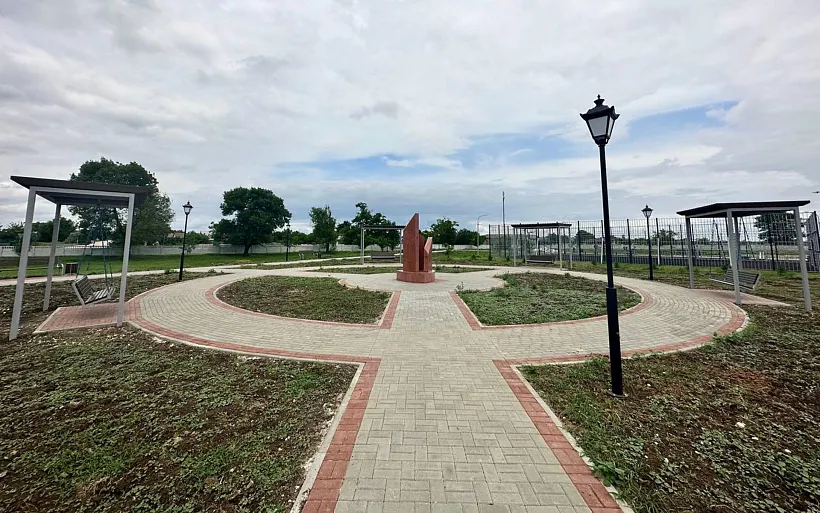 В&nbsp;Крыму благоустроили парк села Октябрьского