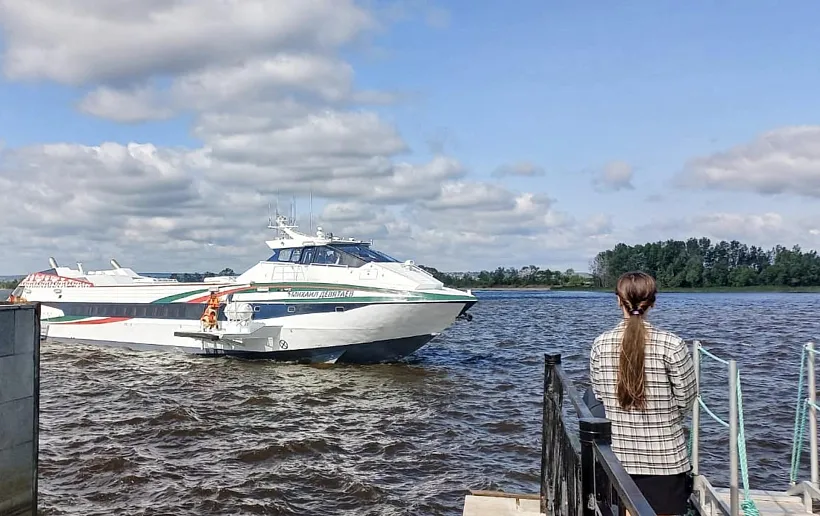 Два пассажирских судна поступили в&nbsp;речной порт Татарстана