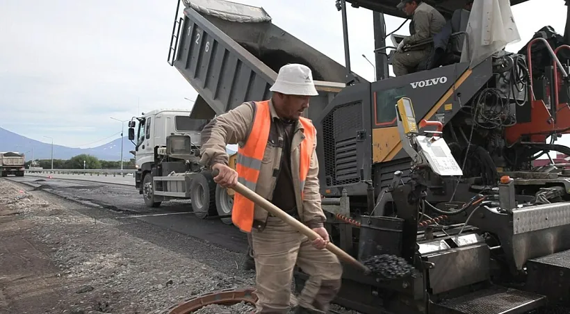 На&nbsp;Камчатке отремонтируют участок дороги рядом с&nbsp;поселком Раздольным