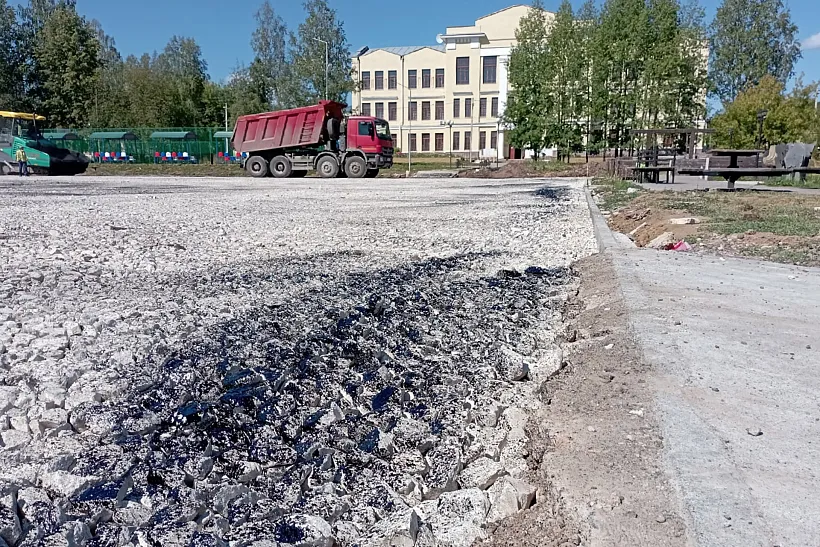 В&nbsp;пермском городе Оханске обновляется центральная площадь