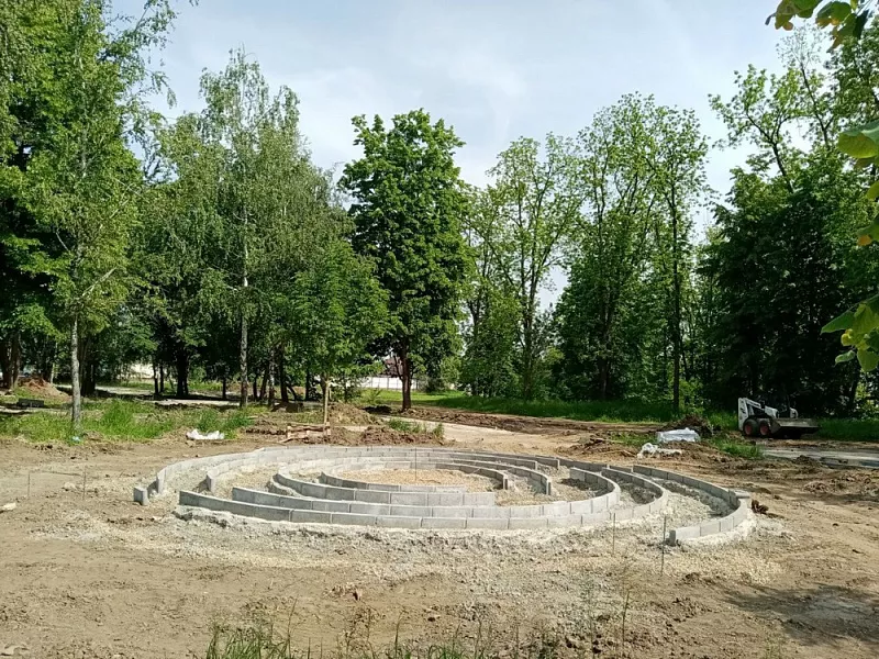 В&nbsp;Славянском районе на&nbsp;Кубани благоустраивают парк