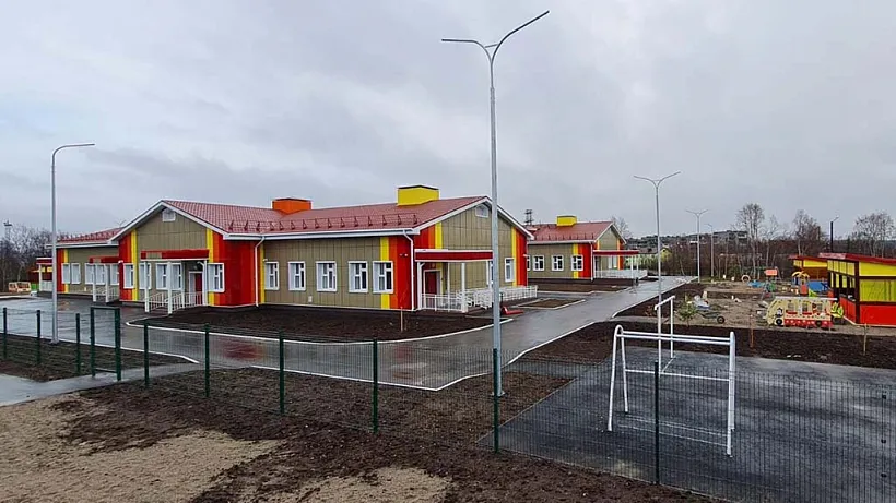 В&nbsp;Мурманской области построили детский сад на&nbsp;75&nbsp;мест