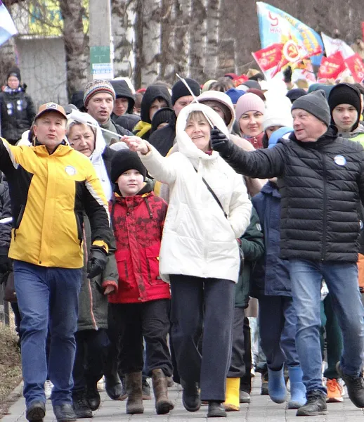 В&nbsp;городе Кудымкаре в&nbsp;Прикамье прошла акция &laquo;10&nbsp;тысяч шагов к&nbsp;жизни&raquo;