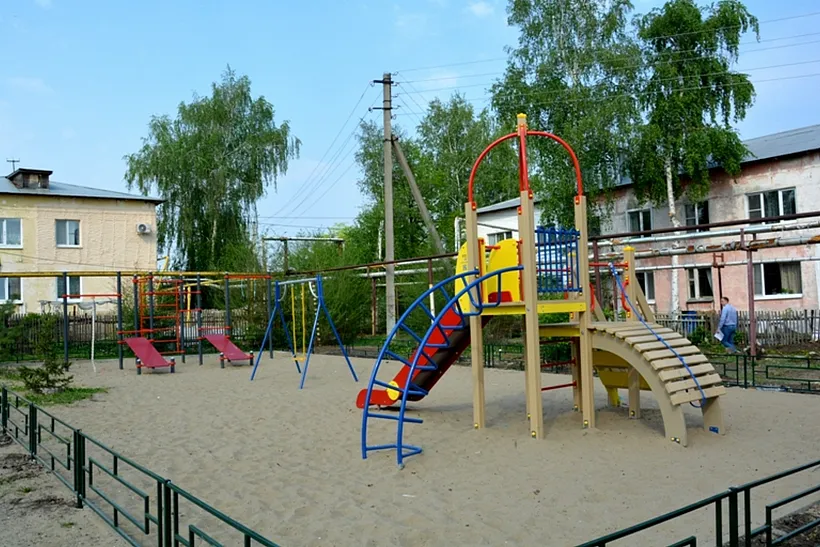 В&nbsp;поселке Суходол Самарской области появилась новая детская площадка