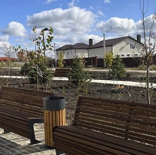 Благоустройство парка завершилось в&nbsp;селе Крым Ростовской области