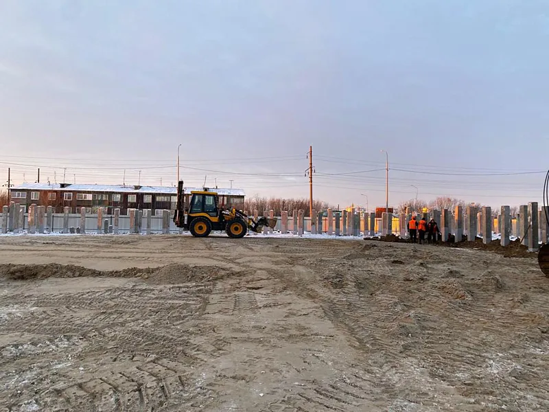 Многоквартирный дом возводят на&nbsp;Ямале для&nbsp;расселения аварийного жилья