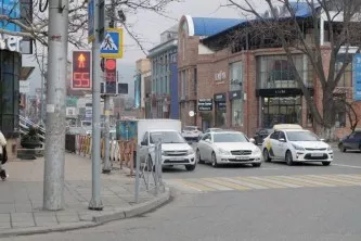 В&nbsp;Махачкале модернизировали 12&nbsp;светофоров по&nbsp;нацпроекту