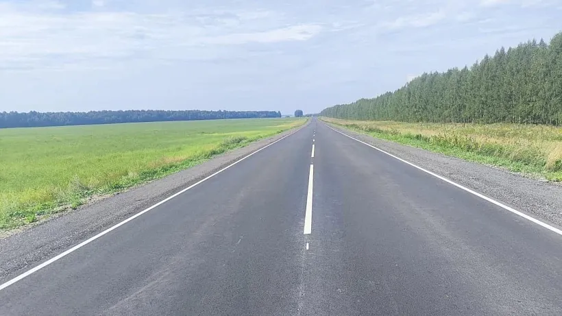 В&nbsp;Башкирии обновили участок дороги Бураево&nbsp;&mdash; Старобалтачево&nbsp;&mdash; Куеда