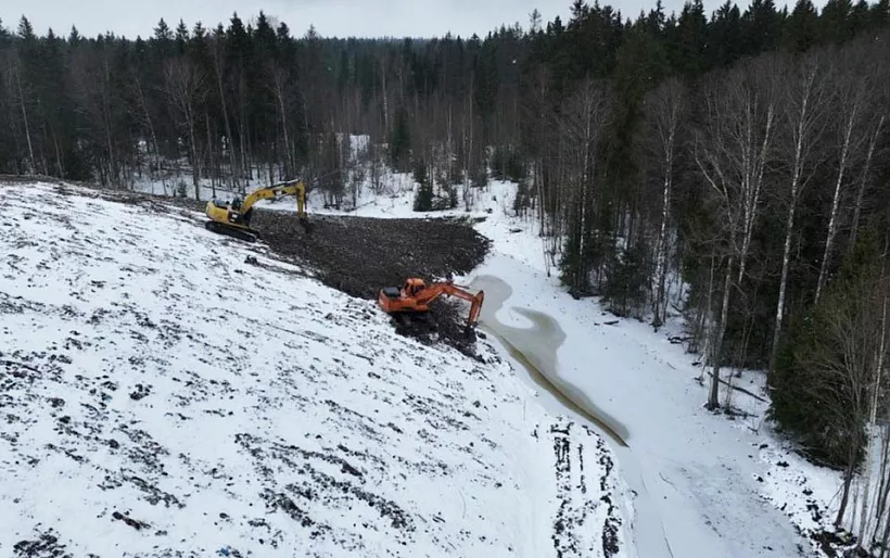 В&nbsp;Ленинградской области рекультивируют свалку