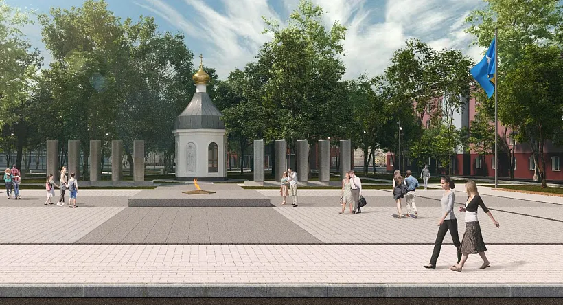 В&nbsp;Реутове Московской области благоустроят аллею Славы