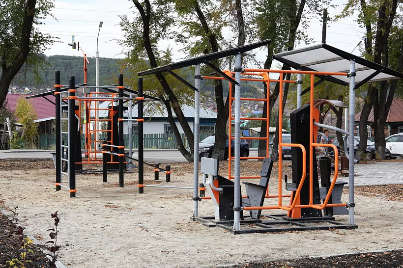 В&nbsp;Горно-Алтайске благоустроили детскую площадку