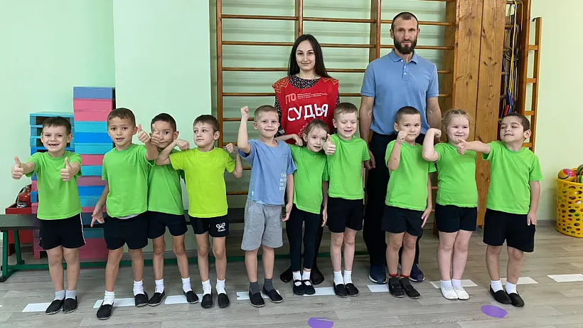 В&nbsp;Елабужском районе Татарстана дошколята приступили к&nbsp;сдаче нормативов ГТО