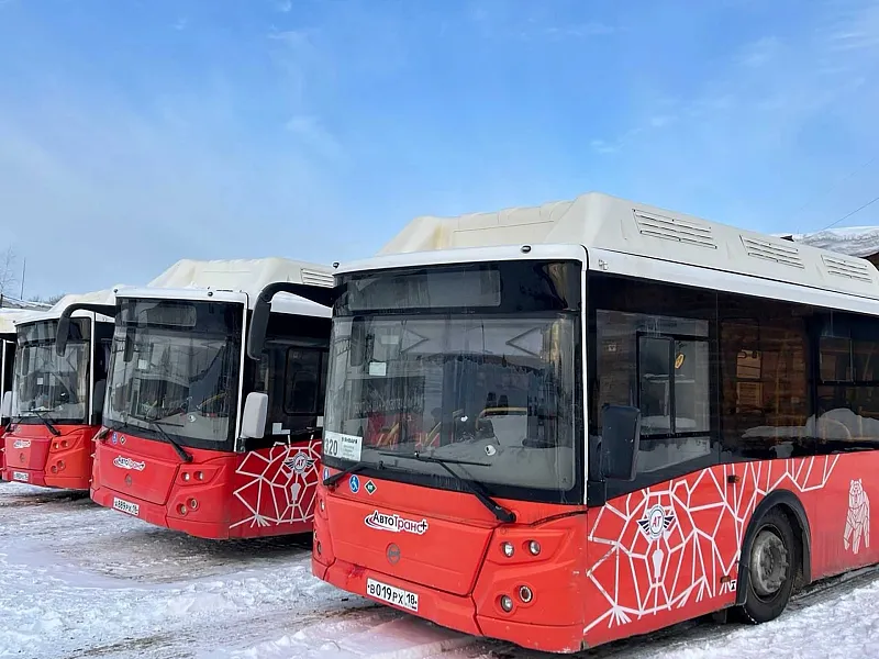 На&nbsp;маршрут в&nbsp;Завьяловском районе Удмуртии вышли новые автобусы
