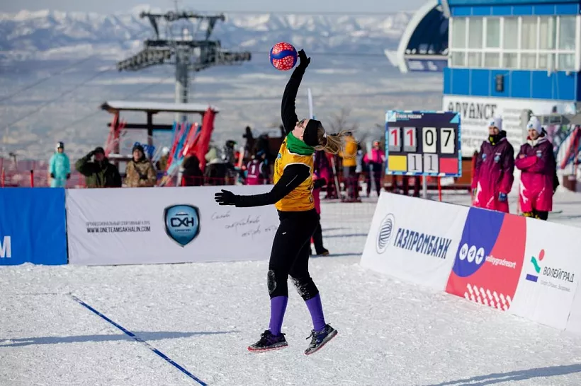 В&nbsp;Подмосковье пройдет этап чемпионата по&nbsp;волейболу на&nbsp;снегу