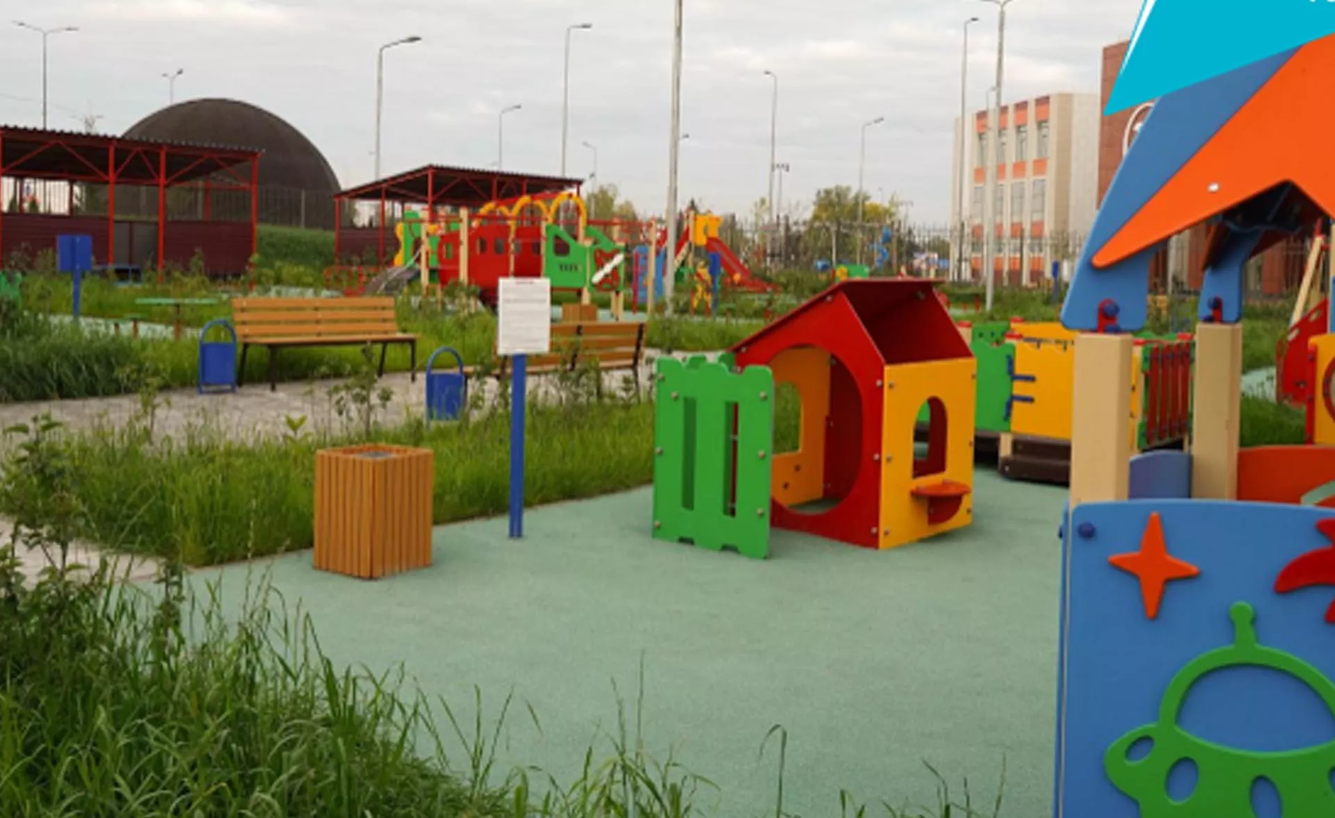 Детский комплекс &laquo;Город мастеров&raquo; построили в&nbsp;кузбасском городе Юрга