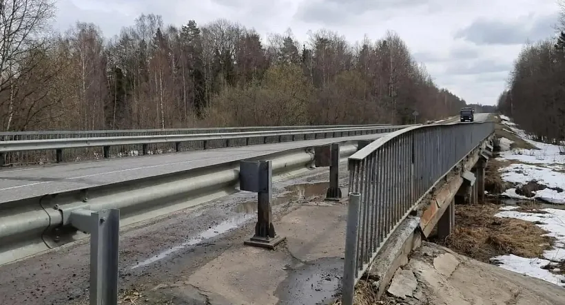 В&nbsp;Костромской области модернизируют мост через реку Пезу