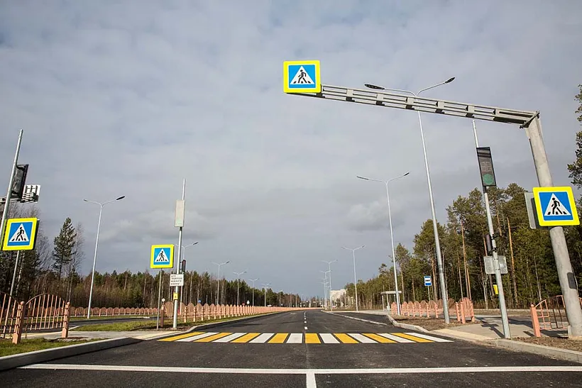 Новую магистраль, которая разгрузит транспортный поток, открыли в&nbsp;Сургуте