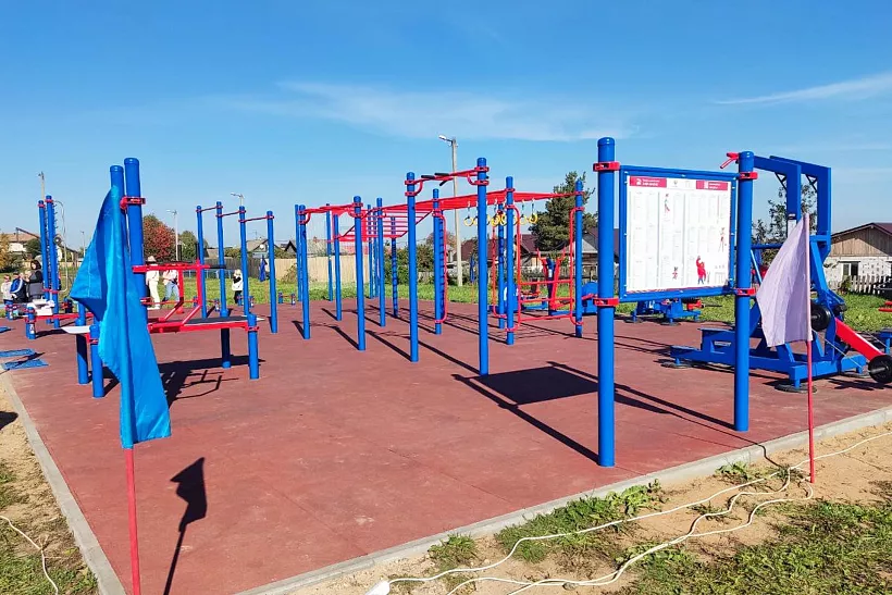В&nbsp;деревне Стулово Кировской области появилась новая площадка ГТО