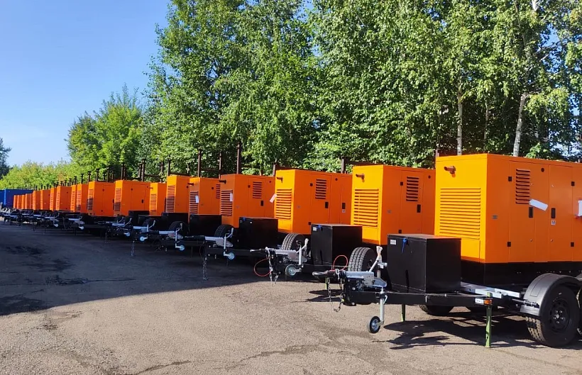 В&nbsp;Красноярский край доставили первую партию дизельных генераторов
