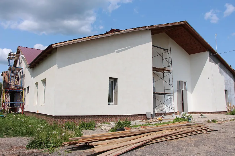 В&nbsp;селе Морозово Ивановской области идет капремонт Дома культуры